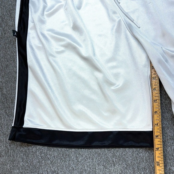 Nike Air Jordan Basketball Shorts Men's L White Shimmer Dazzle AJ1122-100 - Picture 7 of 14